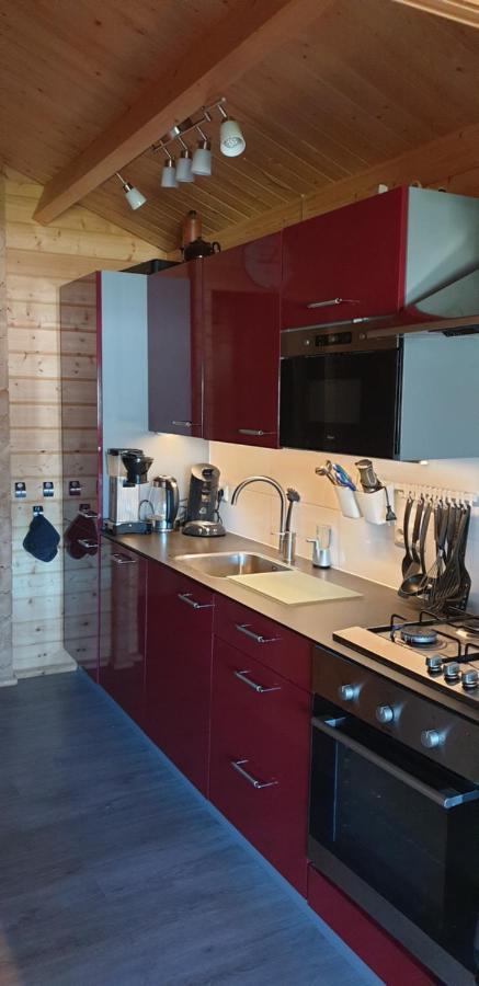 Prachtig Scandinavisch Chalet Makkum Exterior foto